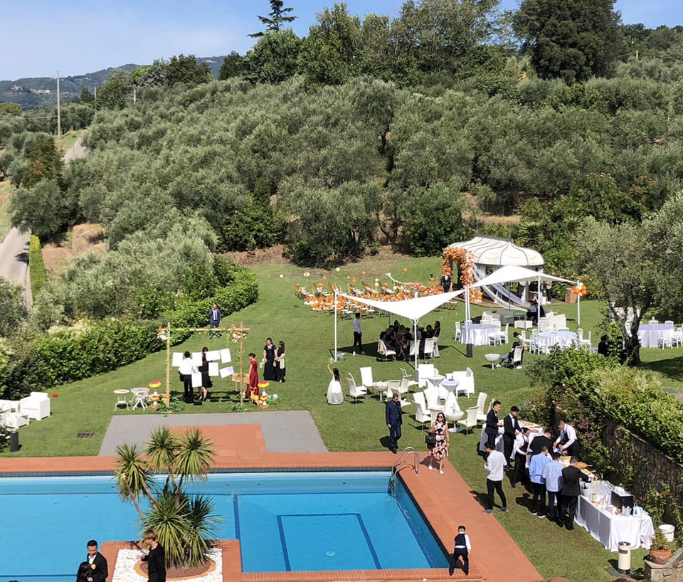 Tenuta il poggetto location in Toscana matrimonio immerso nel verde Spazi esterni